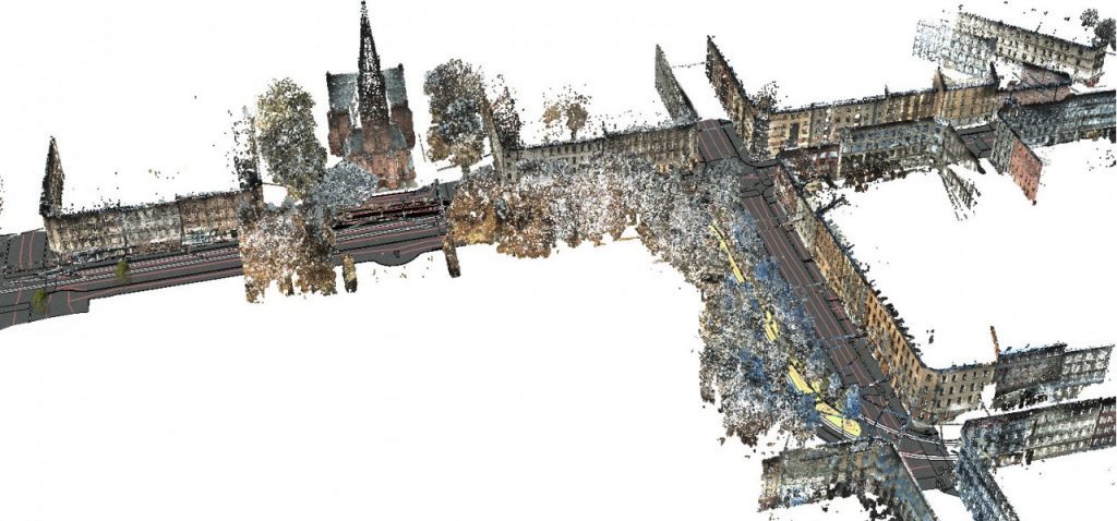 Thorvald meyers gate project point cloud illustration